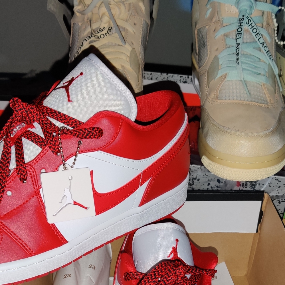 Air Jordan 1 Low Gym Red